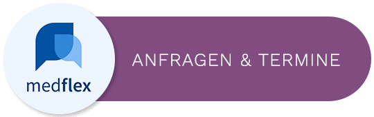 medflex Dr. Rainer Lehner - Button Anfragen & Termine